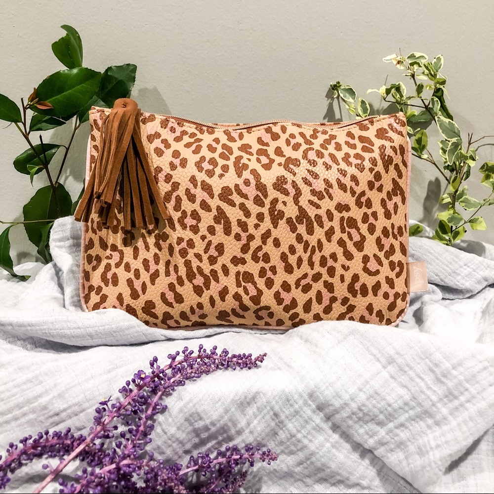 IPSY COSMETIC BAG animal print